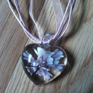 🚫SOLD 🚫Pink flower necklace