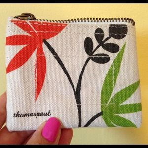 Reserved! Thomas Paul Palm Coin purse $8 for 2