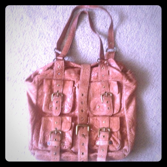 💢SOLD💢Genuine leather Luck and Charm handbag