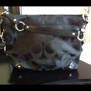 Authentic Black COACH purse! $65!