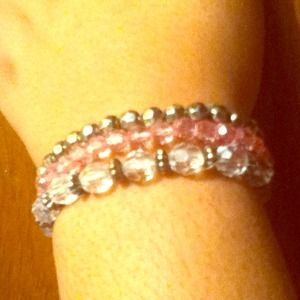 3 bracelets  + a clothes pin