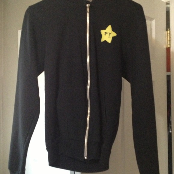 black punk Care Bears sweater