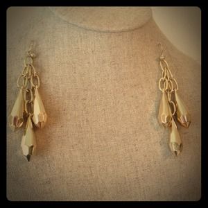 Gold Drop Earrings