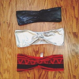 American Apparel bandeau bundle