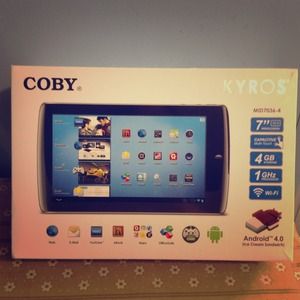 Coby 7 inch Android 4.0 WiFi tablet NEW