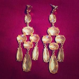 Large Gold Earrings