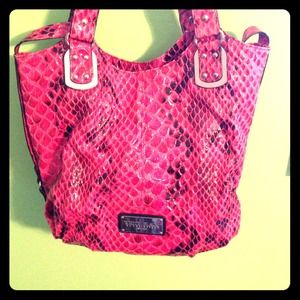 🚫SOLD🚫White House Black Market snake skin bag