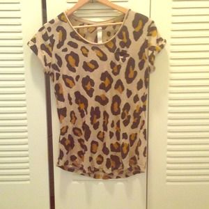 Leopard print shirt