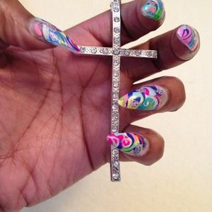 💎Bling Cross Necklace 💎