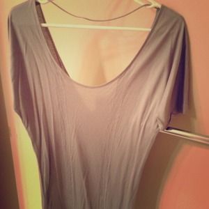 Off the shoulder w/ a deep V back