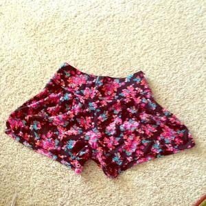 Floral shorts