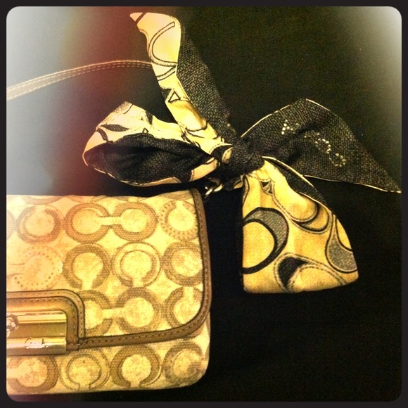 ✳SOLD✳ COACH pony scarf