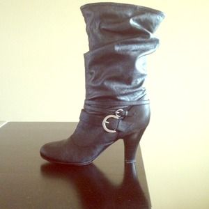 Black Heeled Boots