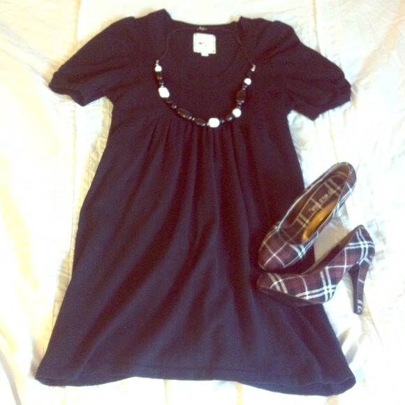 💛Sold💛Fun and Flirty Sweater Baby Doll Dress
