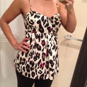 Cheetah Print Tank