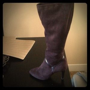 Faux Suede Boots