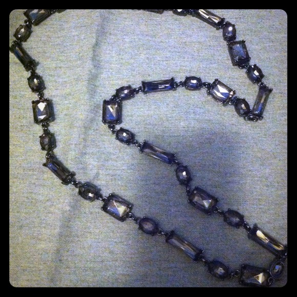 club monaco long necklace
