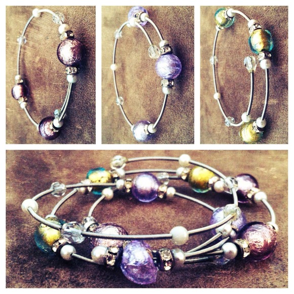 murano italian glass bracelets