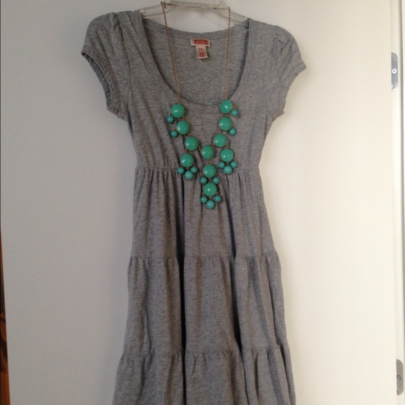 Target Grey Tiered Dress