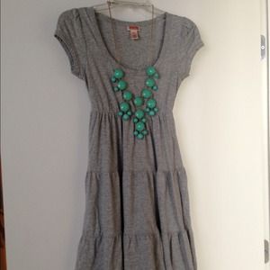 Target Grey Tiered Dress