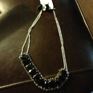 Black necklace & earring set