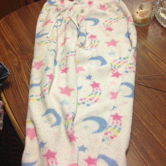 Plush pajama pants!