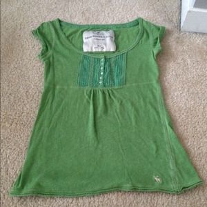 Abercrombie Green Tee