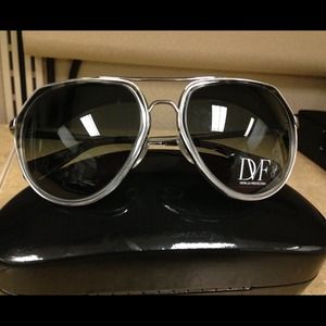 DVF aviator sunglasses