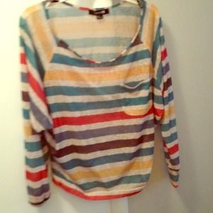 Cute thin striped top