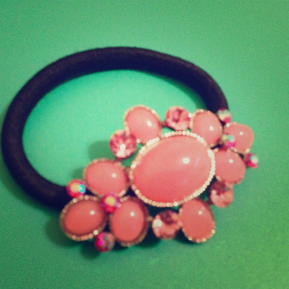 Embellished hair tie