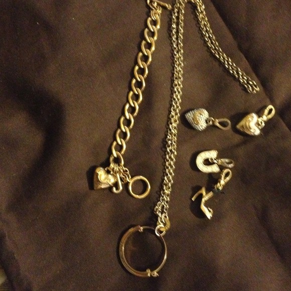 Juicy Charm Necklace, bracelet 4 charms.