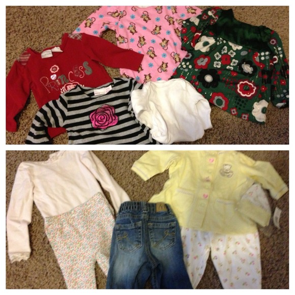 SOLD****Baby girl 6-9 month clothing