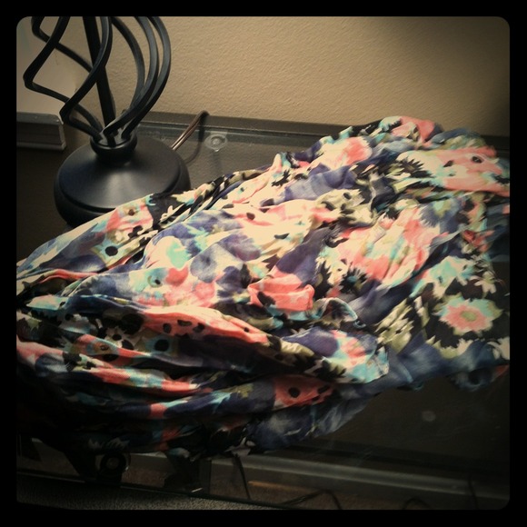 Floral scarf
