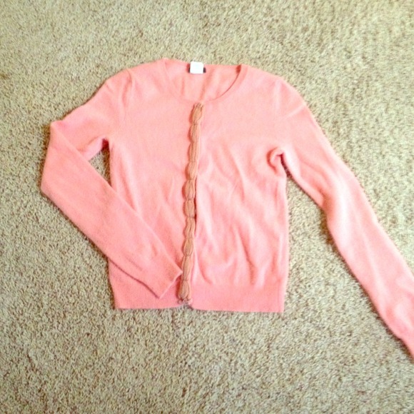 *Reduced* Salmon jCrew cardigan