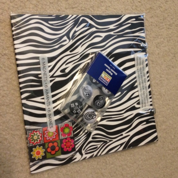 Zebra magnetic board