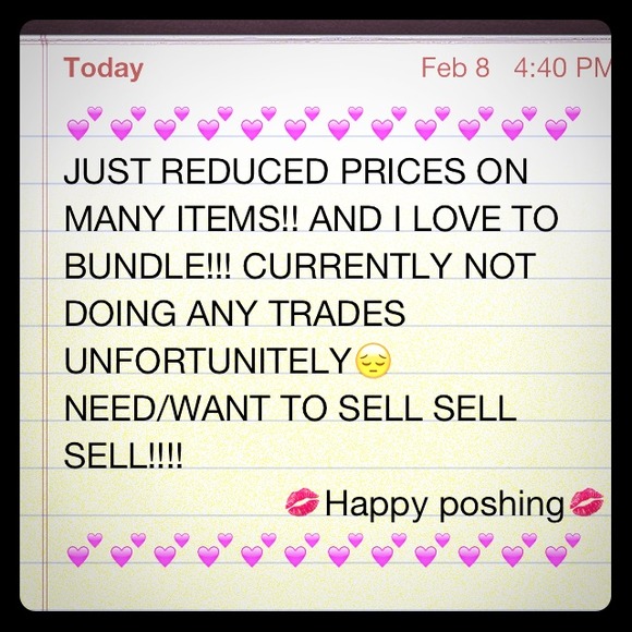 Reduced prices