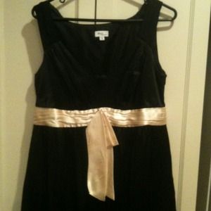 Mimi maternity black occasion dress - medium