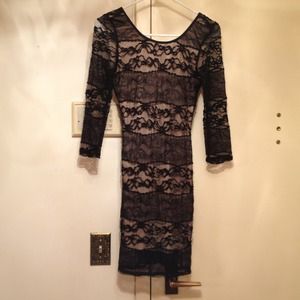 Black Lace Dress