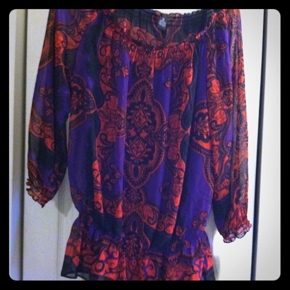 TRADE tank n blouse elastic and blk cotton top*2*