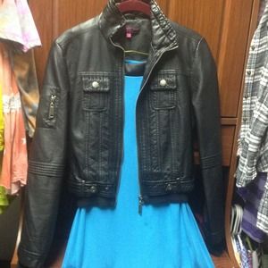 🌸Pleather Jacket🌸