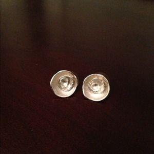 Beautiful silver earrings