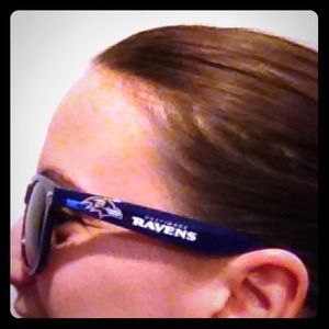 RAVENS purple sunglasses