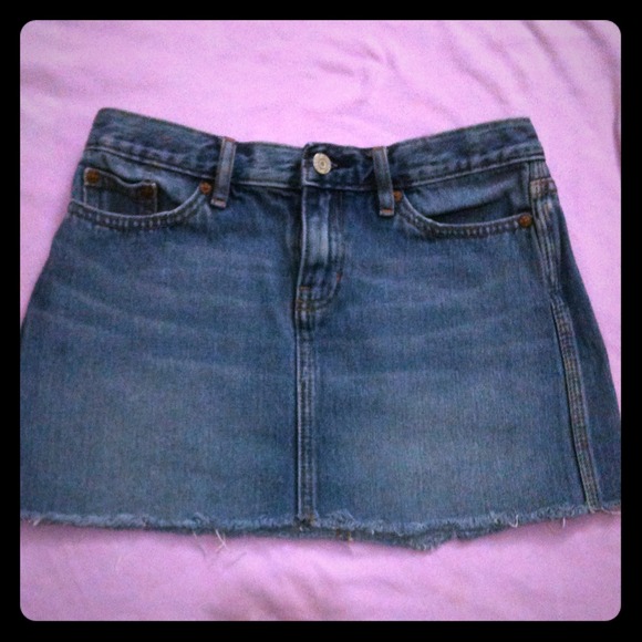 $ reduced $ Wonderful gap jeans mini skirt.
