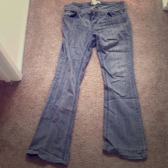 DONATED Grey boot cut jeans FINAL MARKDOWN