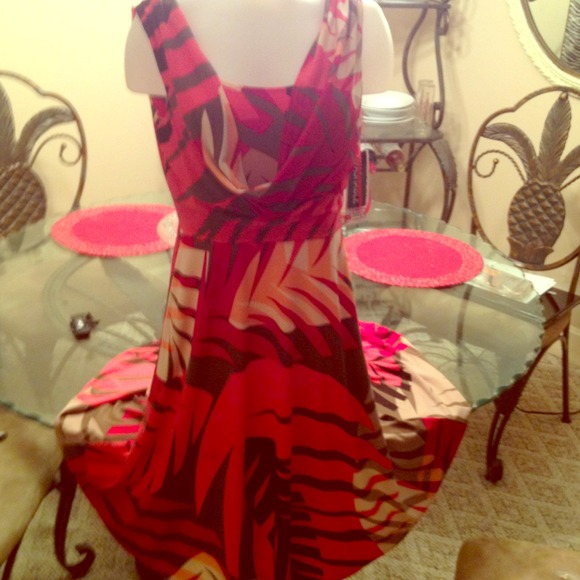 Print dress