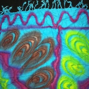 Tie dye sarong.
