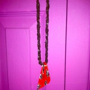 Blown Glass Necklace