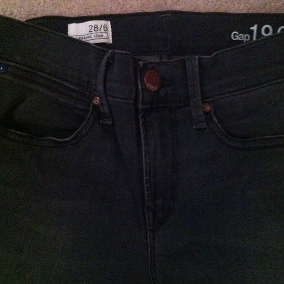 Gap Always Skinny legging jeans 6/28 dark gray
