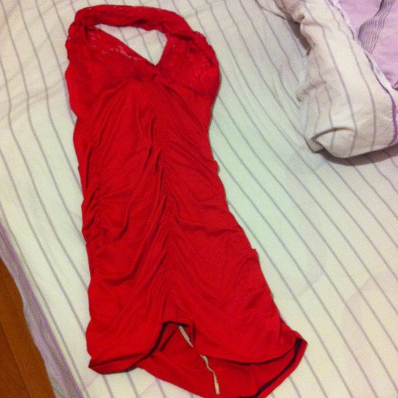 Red dress