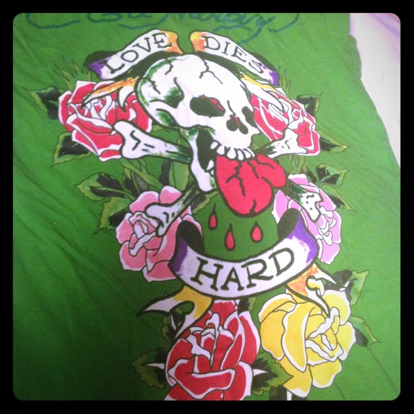 Hold for hipchick❗Ed hardy shirt!!!